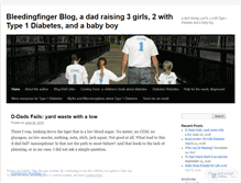 Tablet Screenshot of bleedingfinger.com